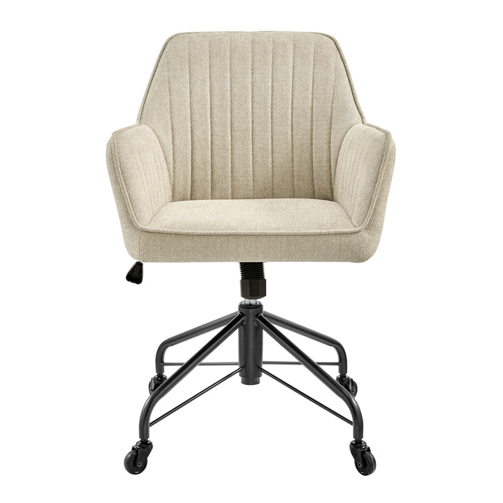 Thompson KD Fabric Swivel Office Arm Chair