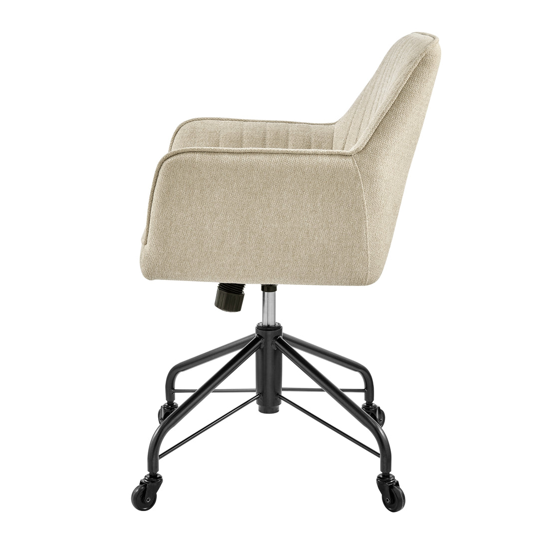 Thompson KD Fabric Swivel Office Arm Chair