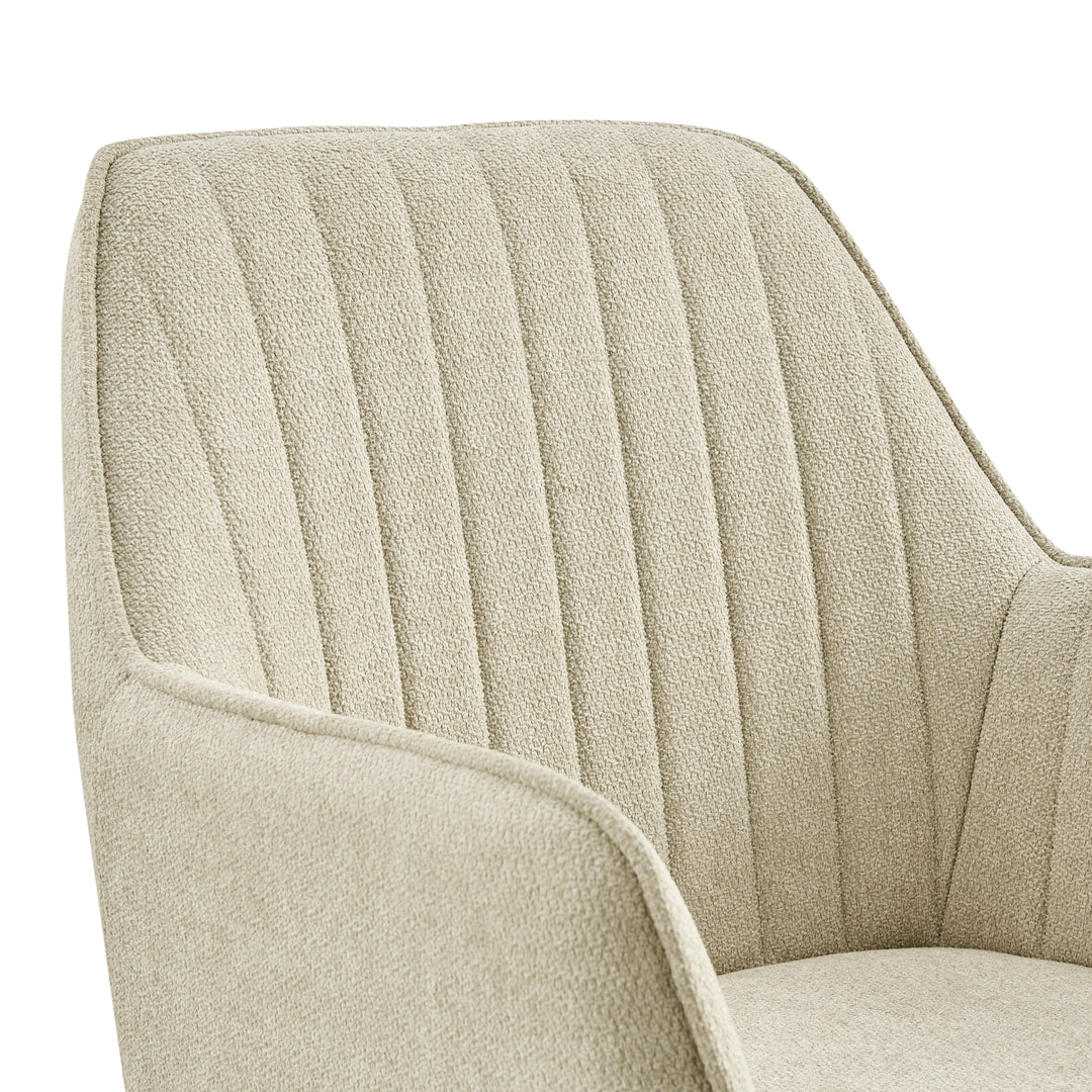Thompson KD Fabric Swivel Office Arm Chair