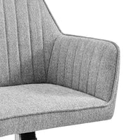 Thompson KD Fabric Swivel Office Arm Chair