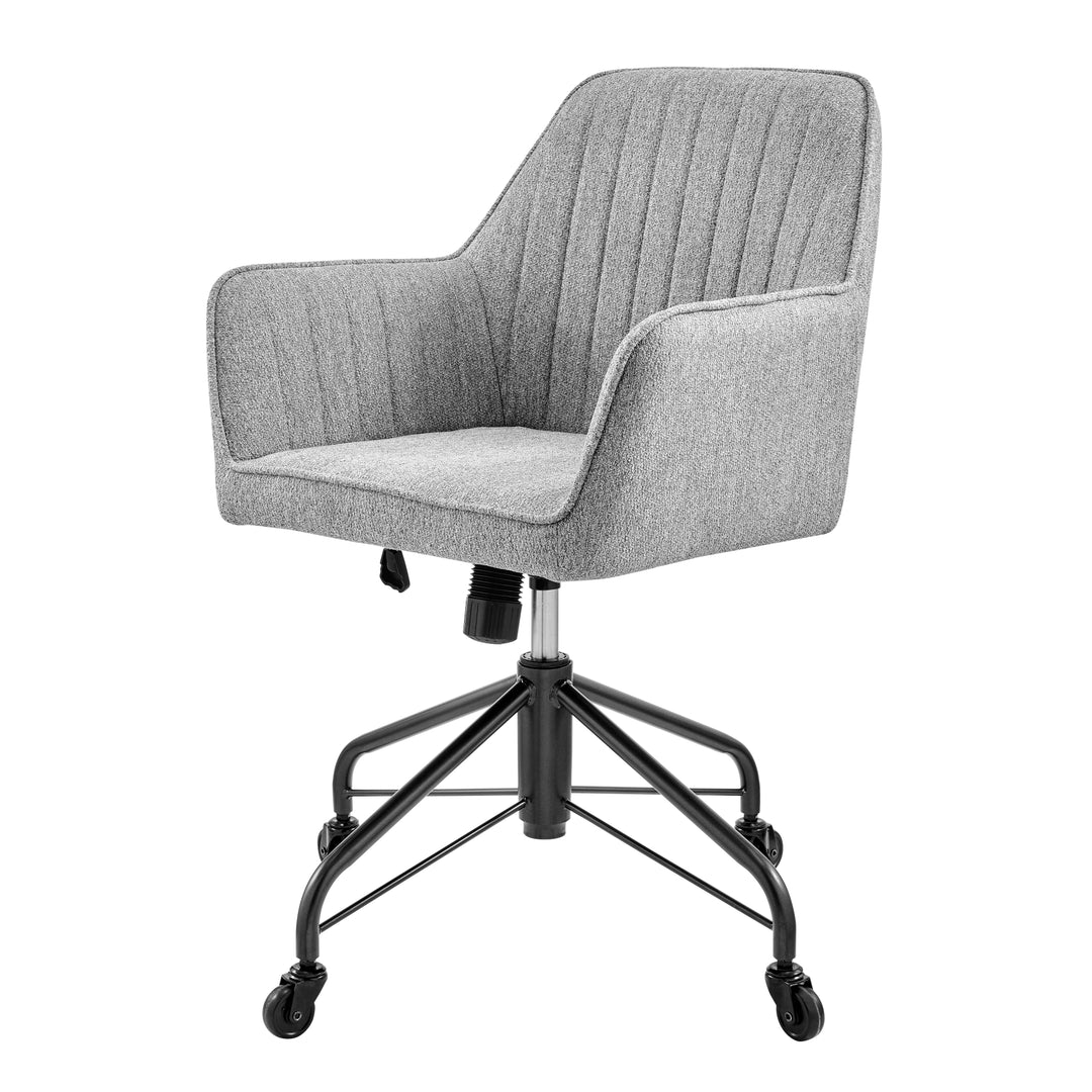 Thompson KD Fabric Swivel Office Arm Chair