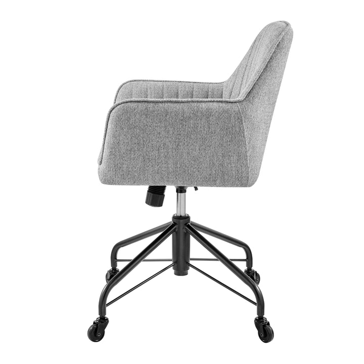 Thompson KD Fabric Swivel Office Arm Chair