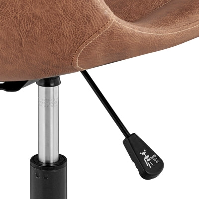 Robert KD PU Swivel Office Chair
