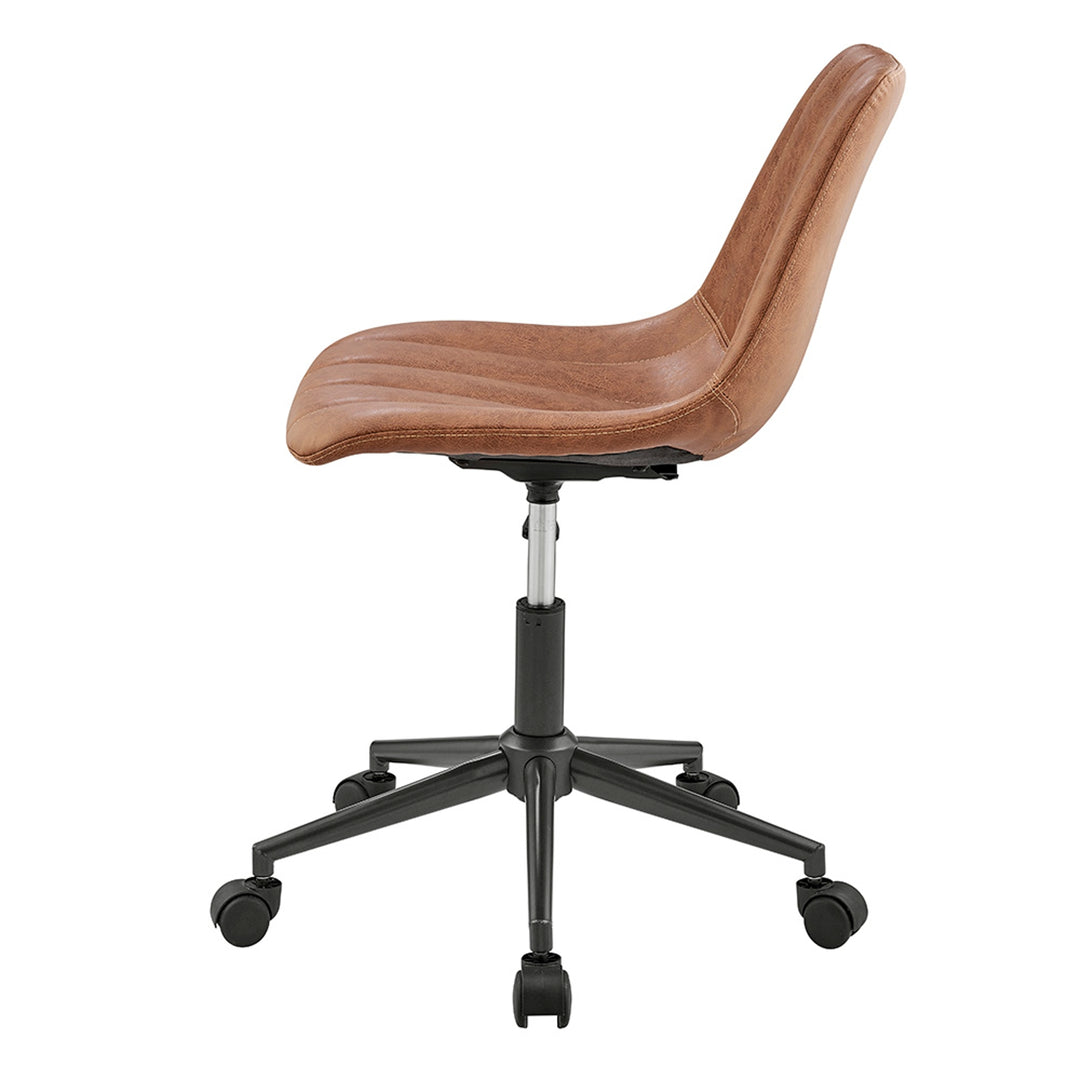 Robert KD PU Swivel Office Chair