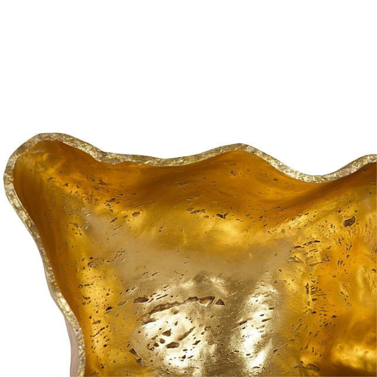 Phillips Collection - Cast Wall Onyx Bowl, Gold Leaf, Large
