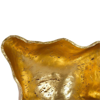Phillips Collection - Cast Wall Onyx Bowl, Gold Leaf, Large