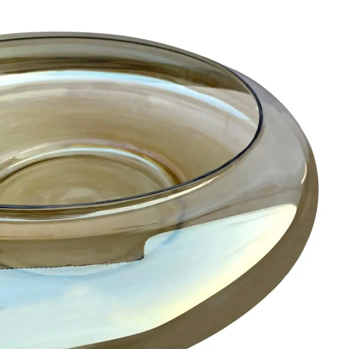 Polene Glass Bowl – Smoky Brown | Modern Home Décor | HomePlace