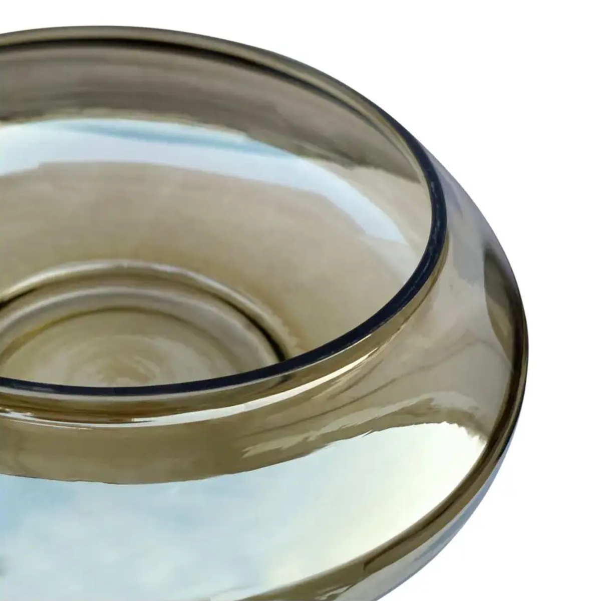 Polene Glass Bowl – Smoky Brown | Modern Home Décor | HomePlace