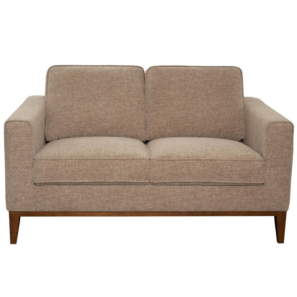 Annie Flaxen Loveseat | Cream