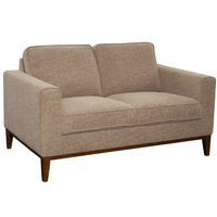 Annie Flaxen Loveseat | Cream