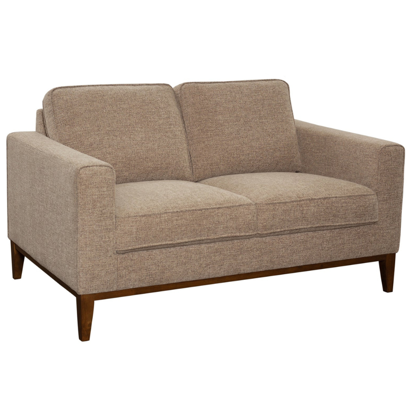 Annie Flaxen Loveseat | Cream