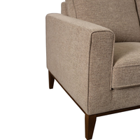Annie Flaxen Loveseat | Cream