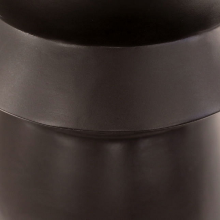 black side table outdoor