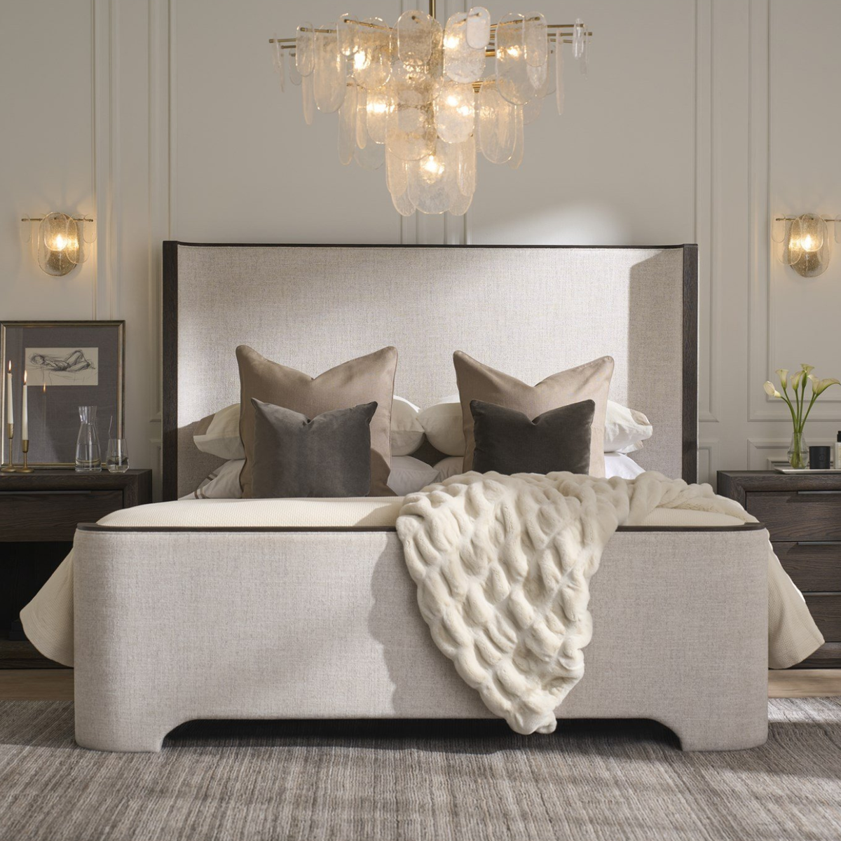 Universal Modern Sable Bed – King