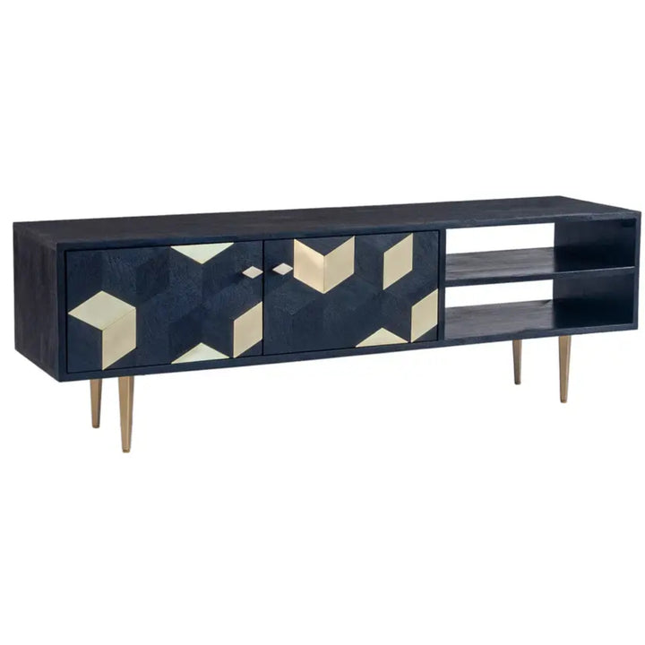 Sapporo Media Cabinet Black