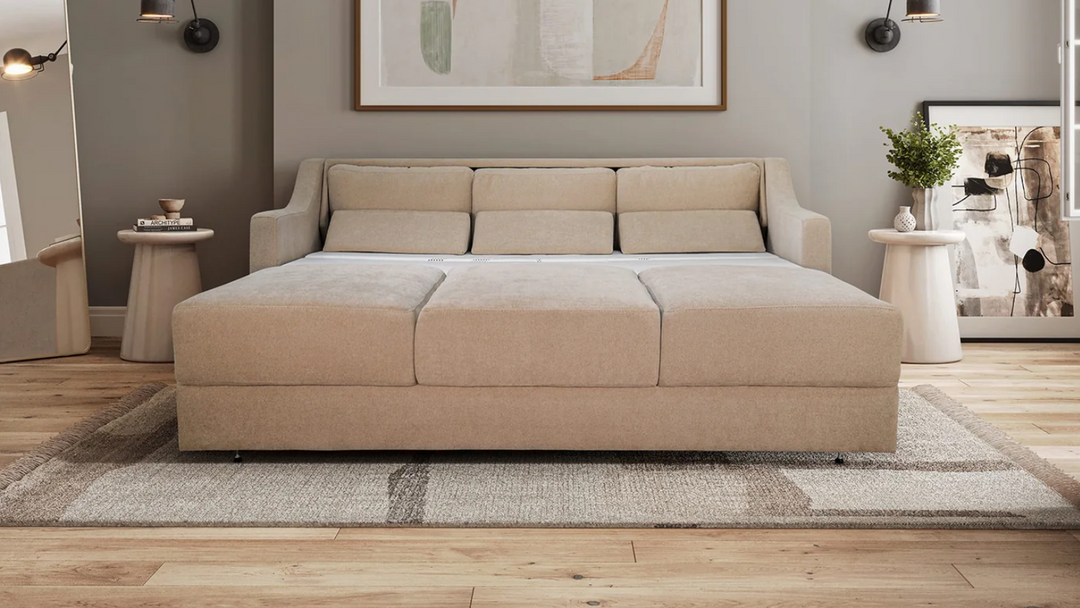 The Slofa Sleeper by Omnia Furniture - Joy 3C King Slofa – Mia Sand