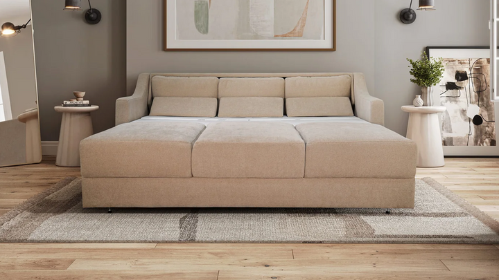 The Slofa Sleeper by Omnia Furniture - Joy 3C King Slofa – Mia Sand