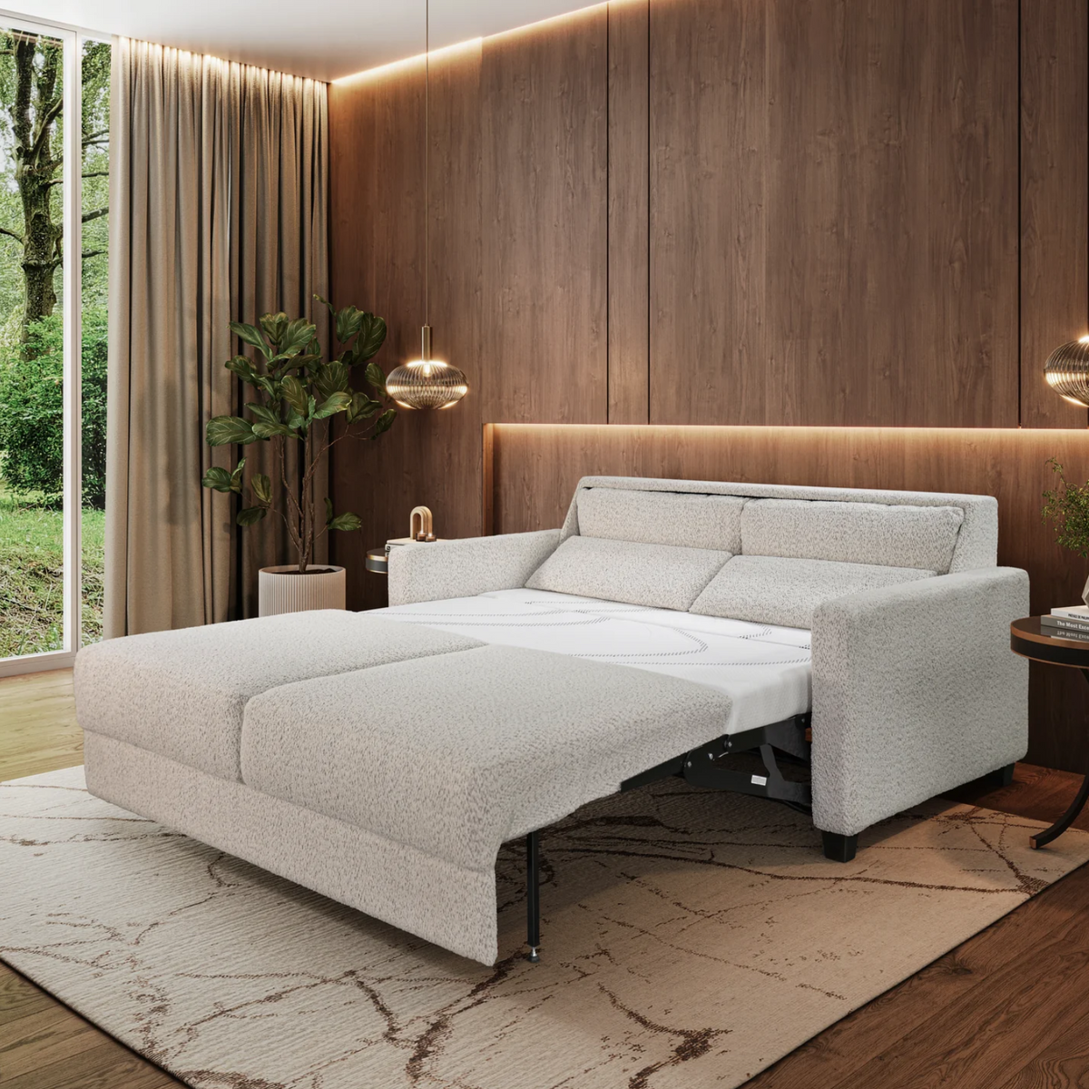 The Slofa Sleeper by Omnia Furniture - Karma Queen Slofa – Fabric