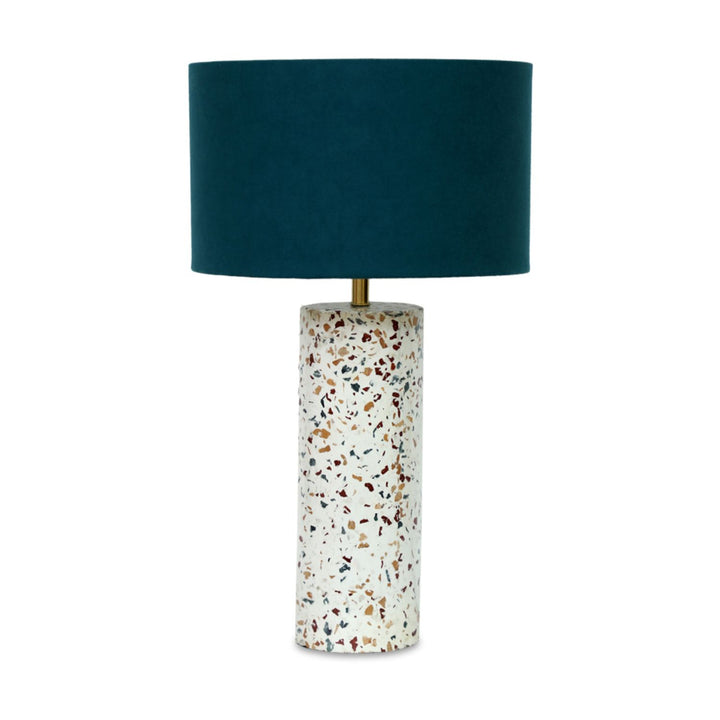 Terrazzo Cylinder Table Lamp