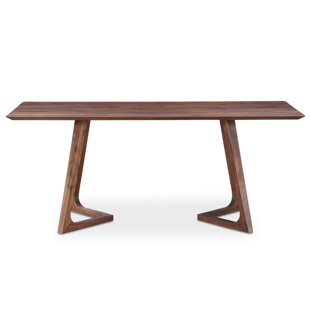 mid century modern dining table