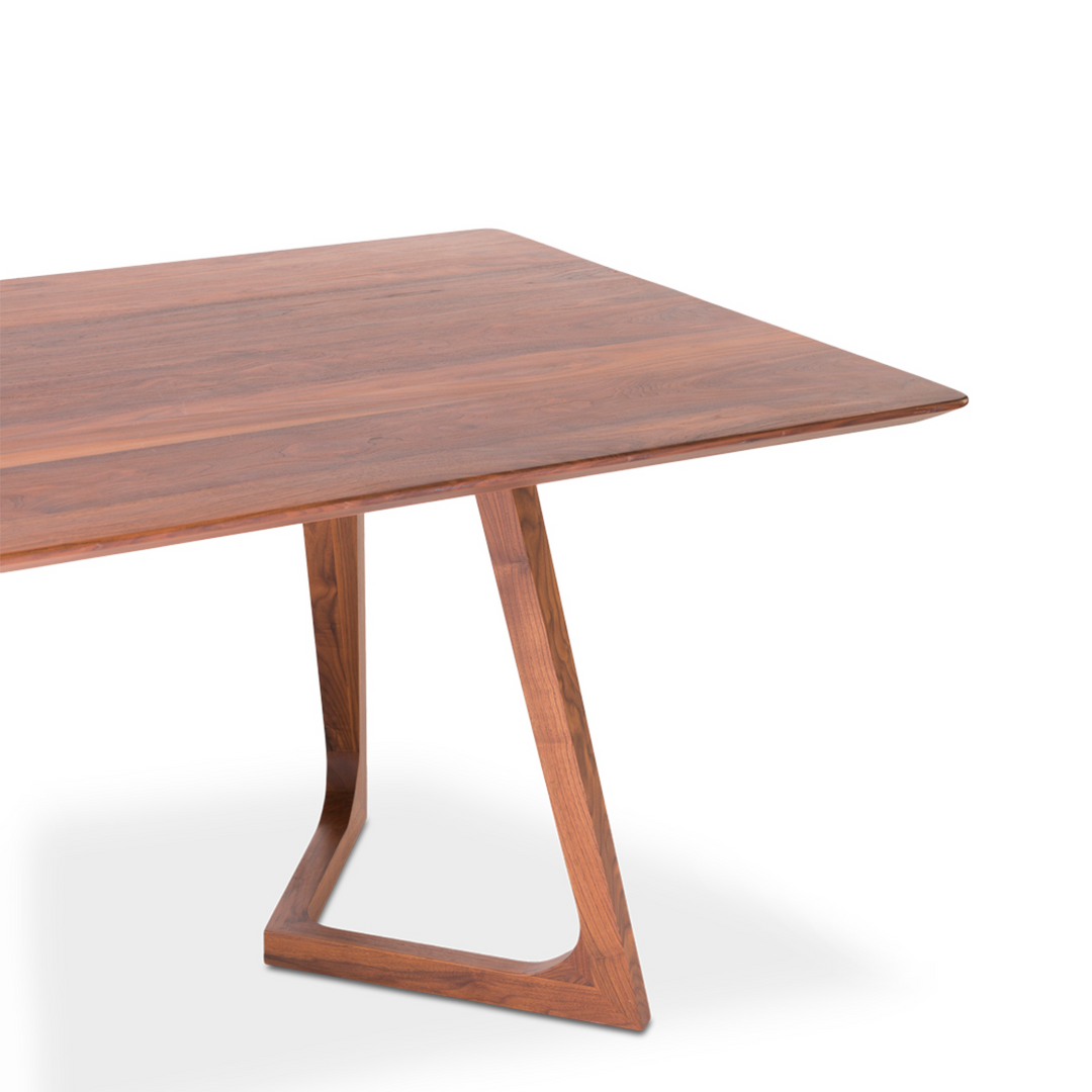 mcm walnut dining table portland furniture shopping