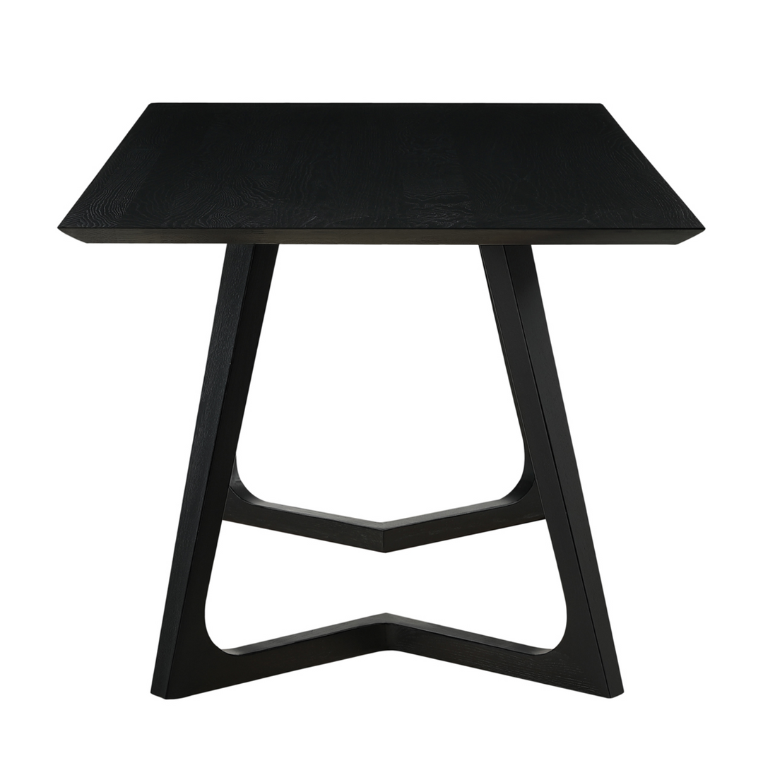 mcm black dining table portland vancouver