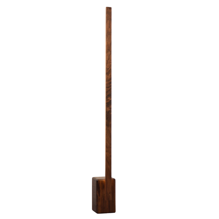Column Hardwood Floor Lamp