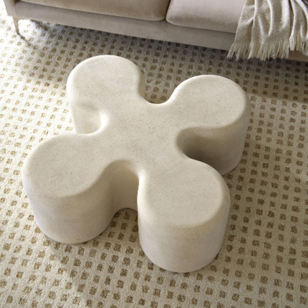 stone modern coffee table