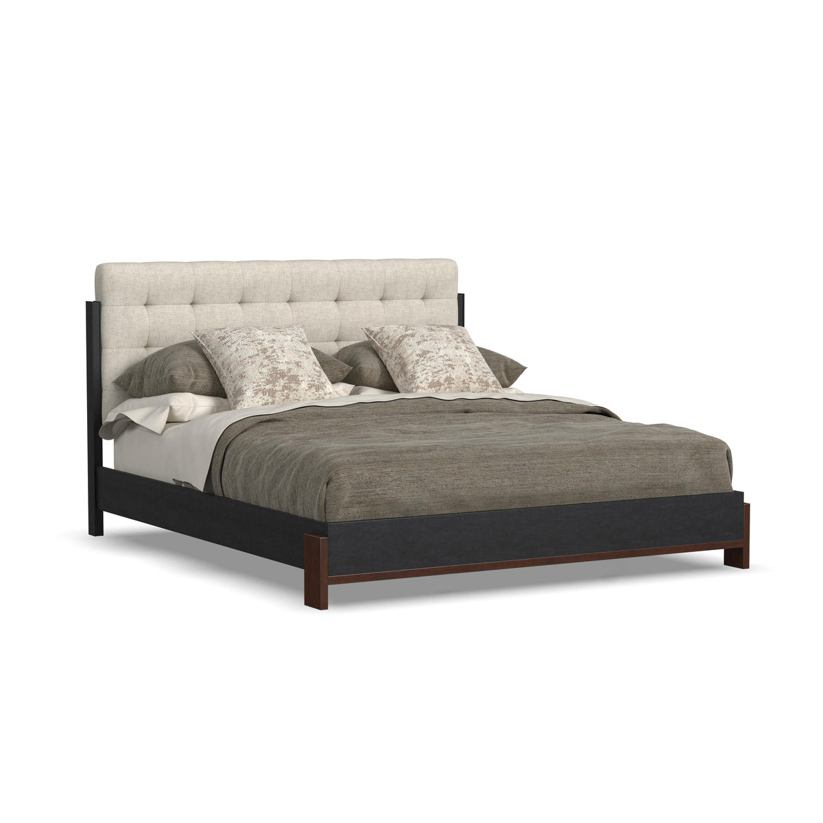 Flexsteel Waterfall Upholstered Bed