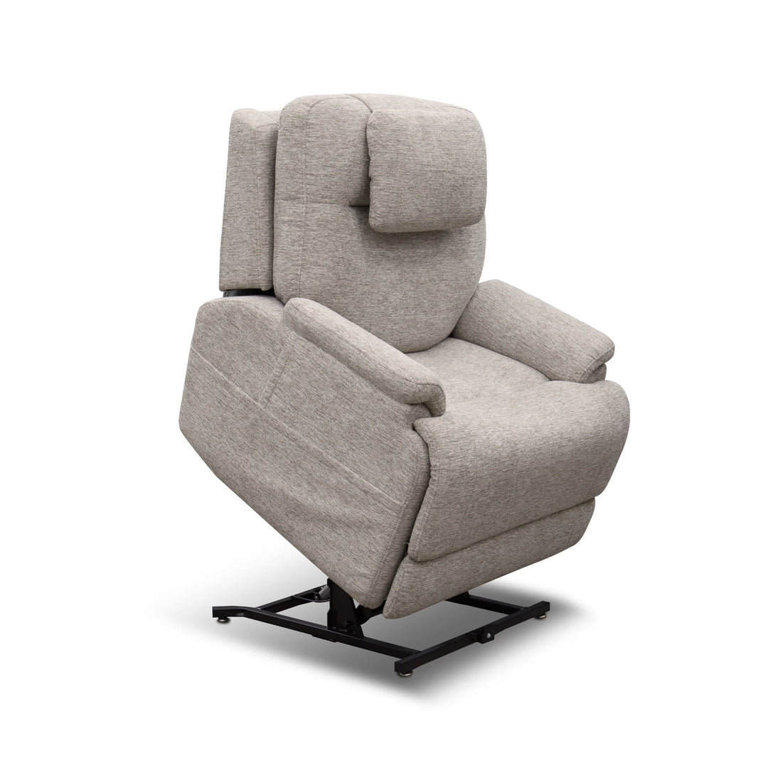 Zecliner Model 2 Petite Power Lift Recliner with Power Headrest &amp; Lumbar - Shell