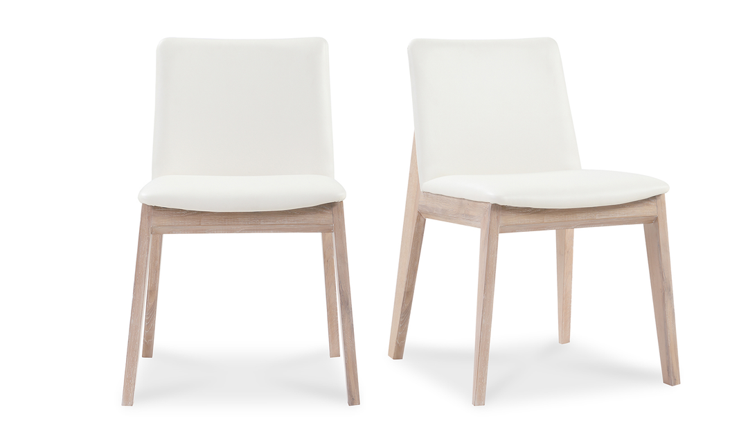 Deco Oak Dining Chair - Set Of Two
