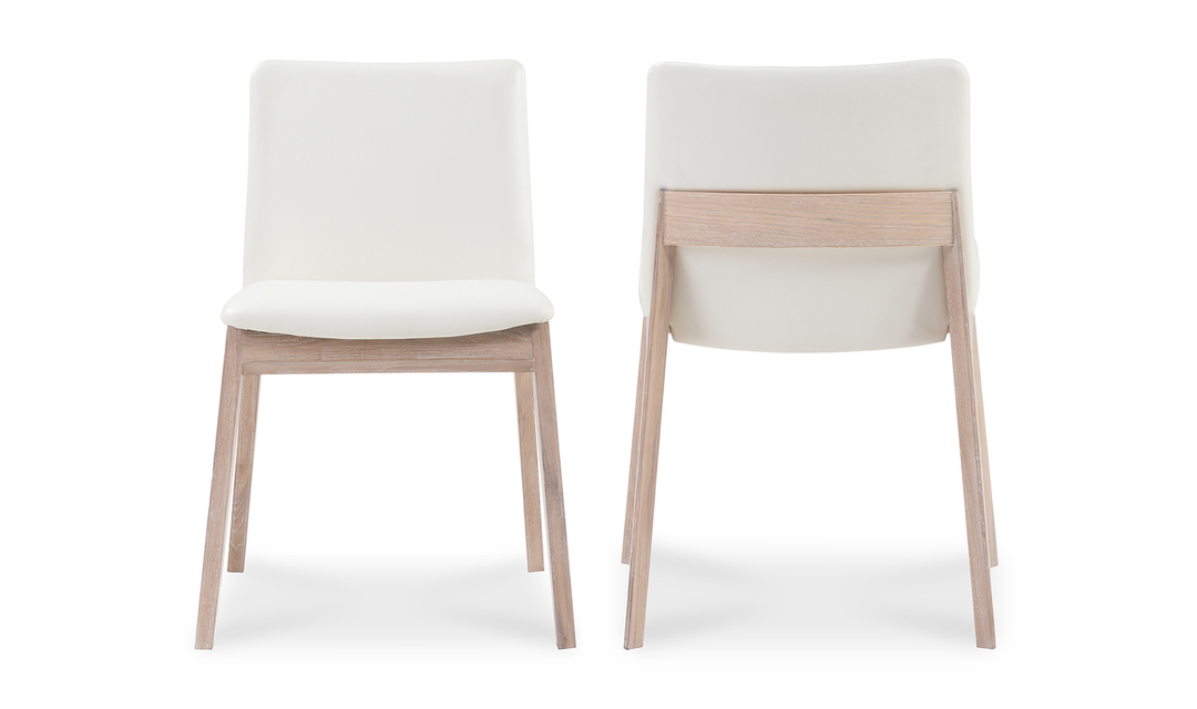 Deco Oak Dining Chair - Set Of Two