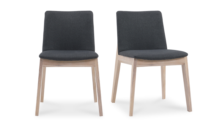 Deco Oak Dining Chair - Set Of Two