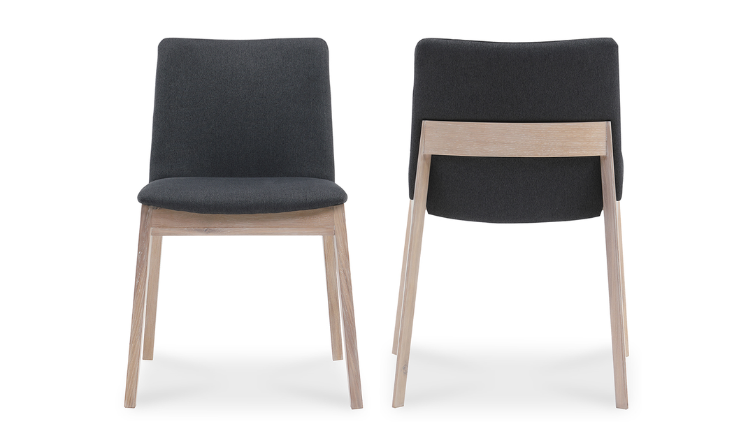 Deco Oak Dining Chair - Set Of Two