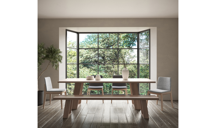 Deco Oak Dining Chair - Set Of Two