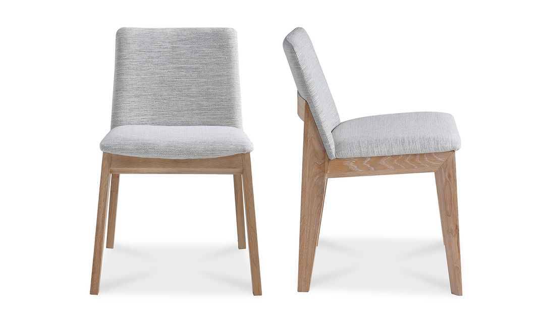 Deco Oak Dining Chair - Set Of Two
