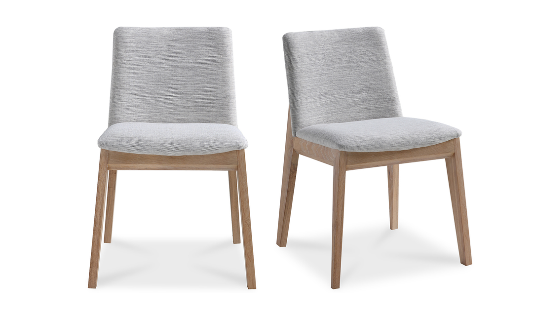 Deco Oak Dining Chair - Set Of Two