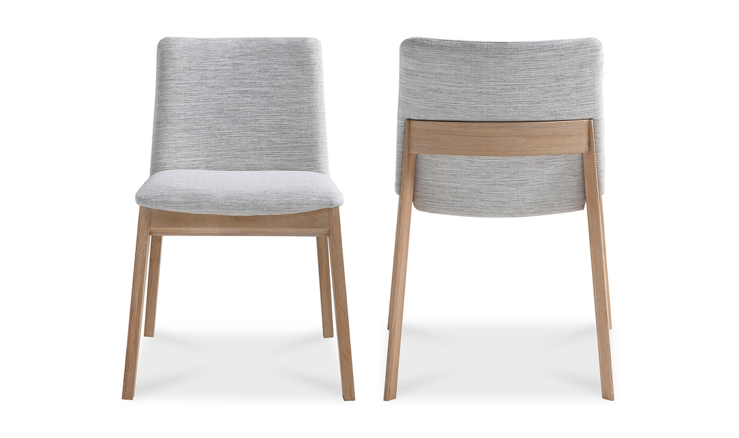Deco Oak Dining Chair - Set Of Two