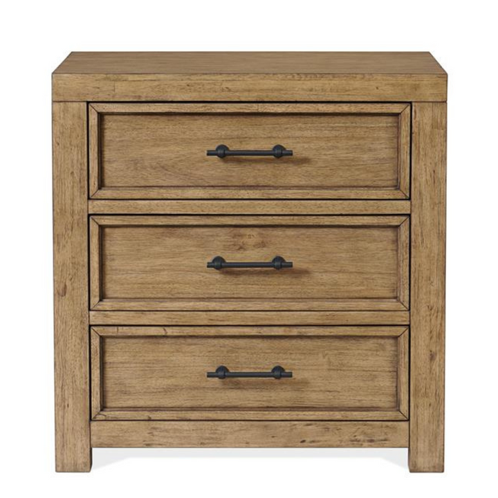 Bozeman Three Drawer Nightstand