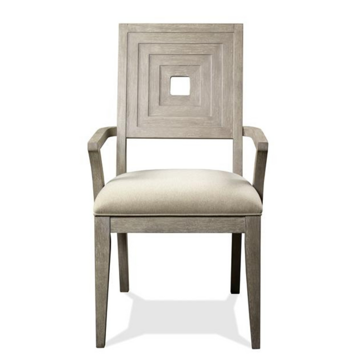 upholstered dining armchair