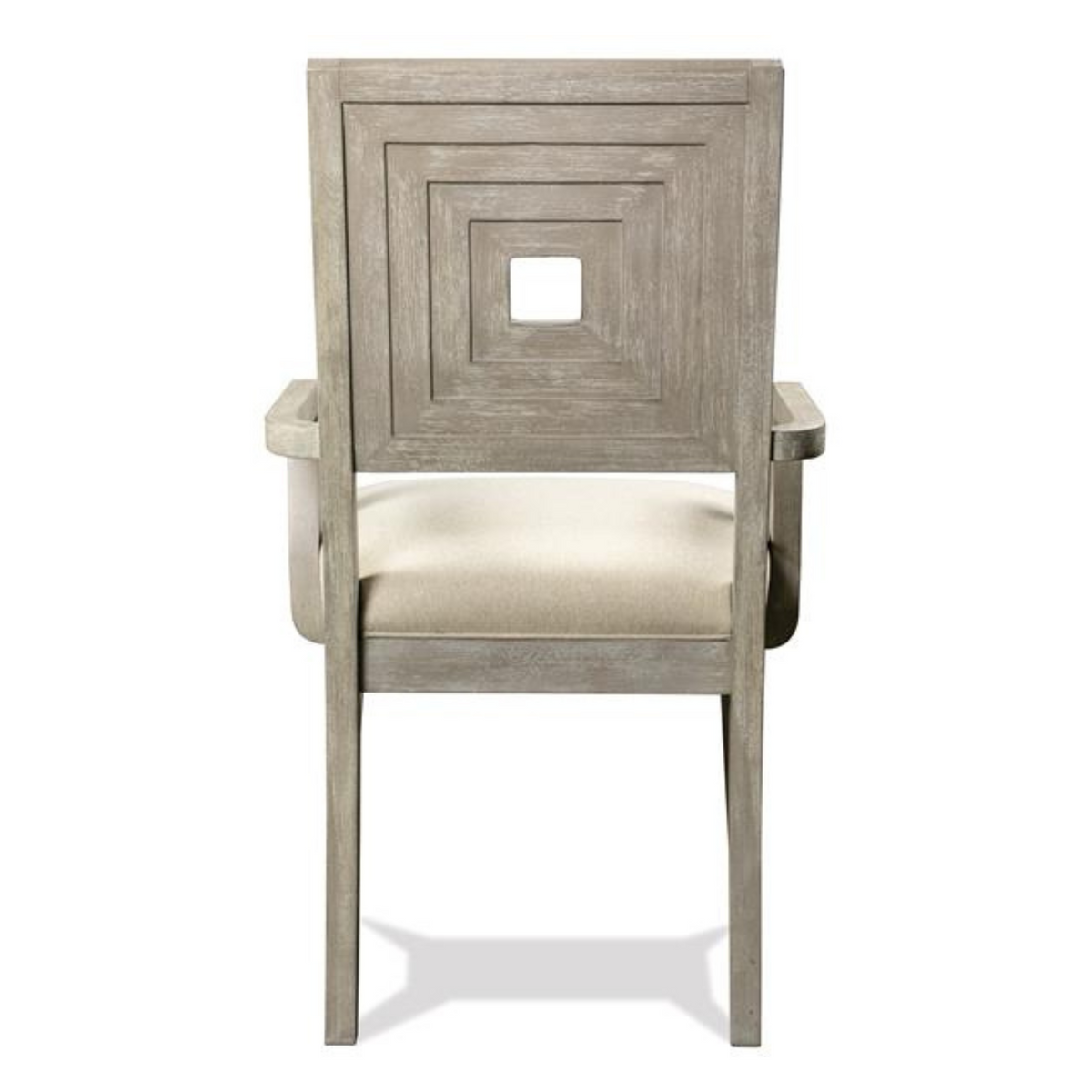 upholstered wood back dining chair