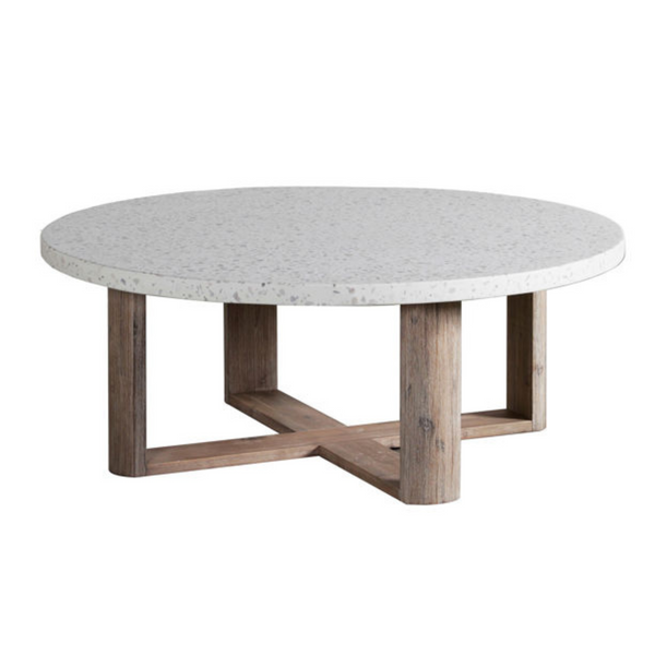 concrete coffee table