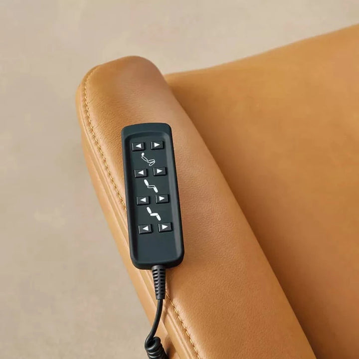 tan reclining loveseat