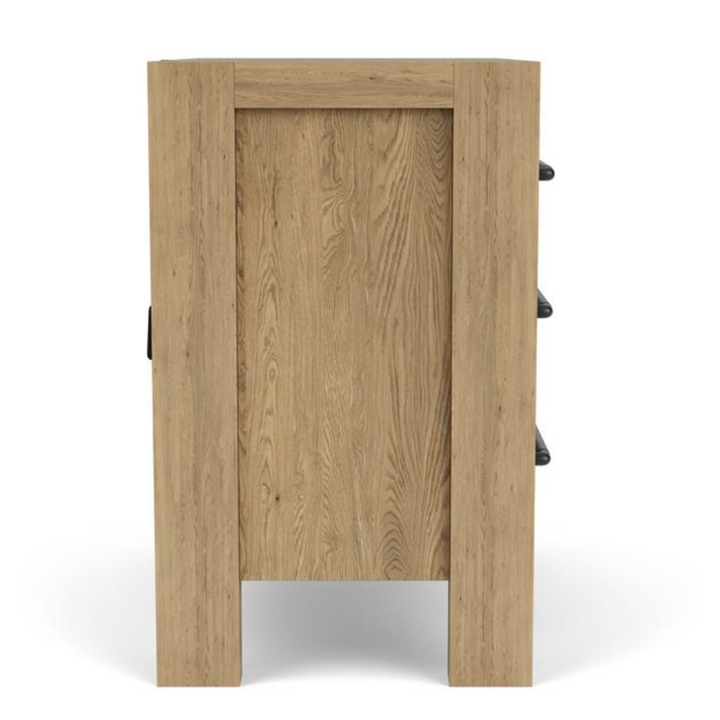 Davie Three Drawer Nightstand