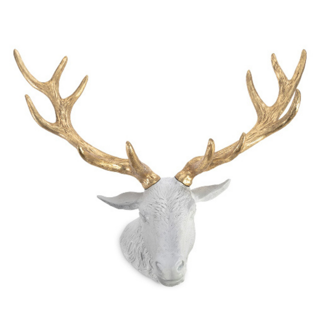 faux deer skull