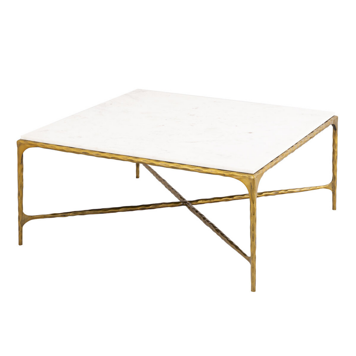 gold and marble table