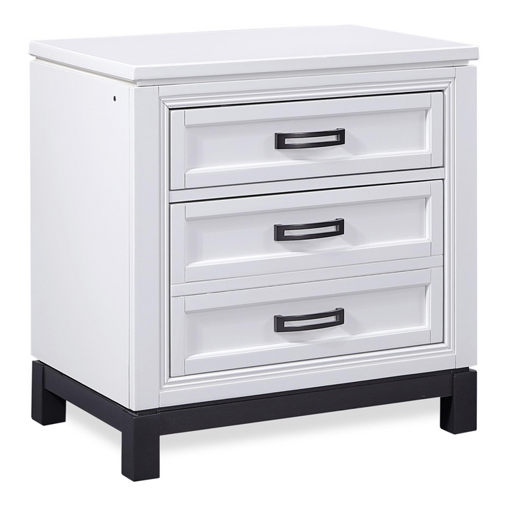 Hyde Park 3 Drawer Nightstand