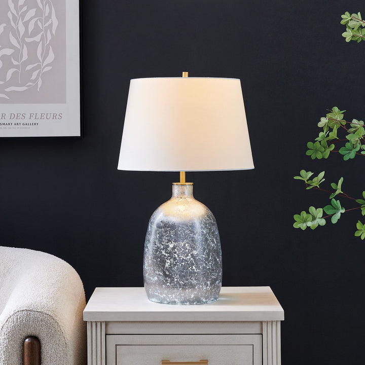 shiny table lamp