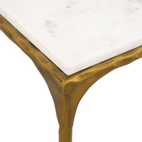 marble and gold coffee table
