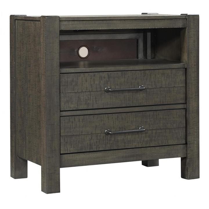Mill Creek 2 Drawer Nightstand